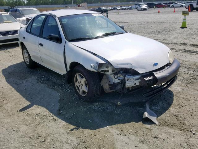 1G1JC524817314800 - 2001 CHEVROLET CAVALIER B WHITE photo 1