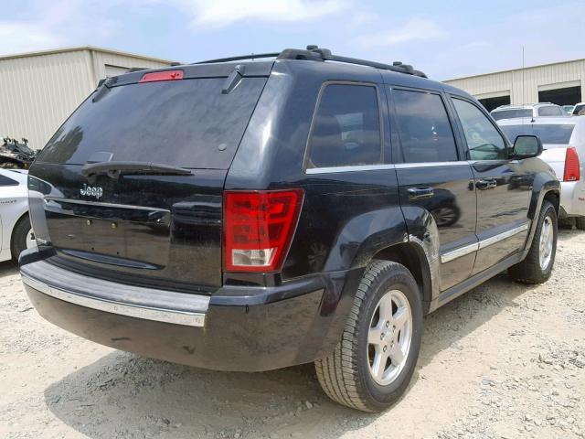 1J4HS58N46C117155 - 2006 JEEP GRAND CHER BLACK photo 4