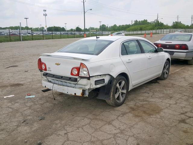 1G1ZC5E18BF141520 - 2011 CHEVROLET MALIBU 1LT 白色 照片 4