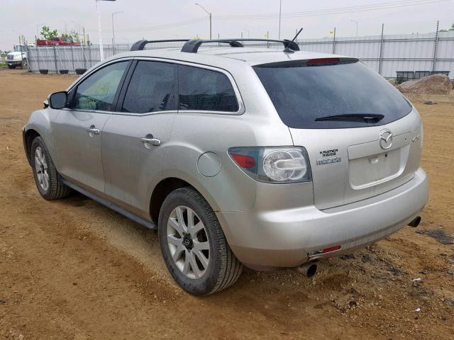 JM3ER293280215421 - 2008 MAZDA CX-7 SILVER photo 3