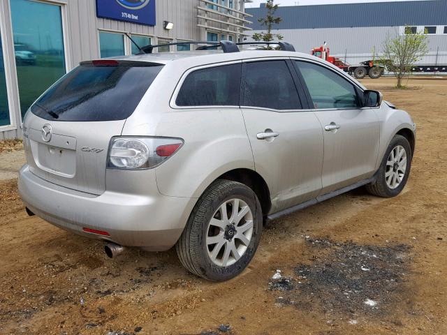 JM3ER293280215421 - 2008 MAZDA CX-7 SILVER photo 4