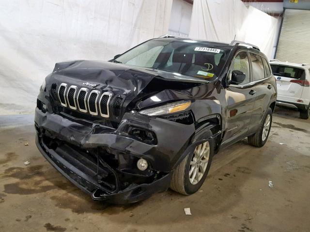 1C4PJMCB6GW130632 - 2016 JEEP CHEROKEE L BLACK photo 2