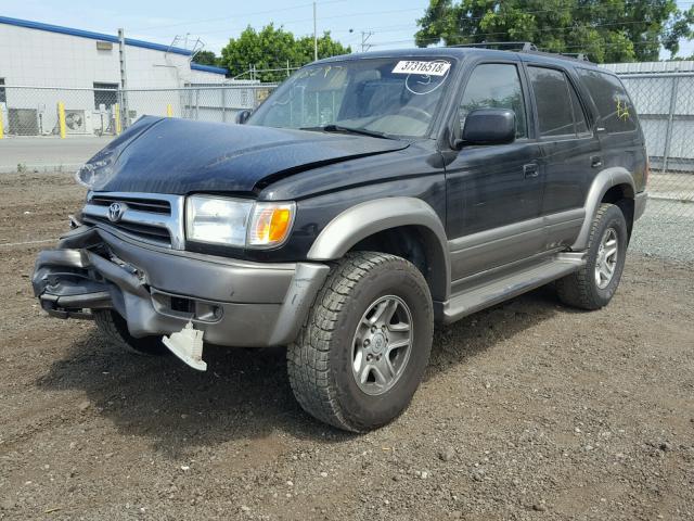 JT3HN87R7X0248297 - 1999 TOYOTA 4RUNNER LI BLACK photo 2