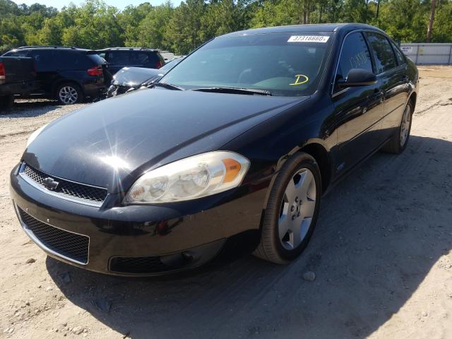 2G1WD58C769184970 - 2006 CHEVROLET IMPALA SUP 黑色 照片 2