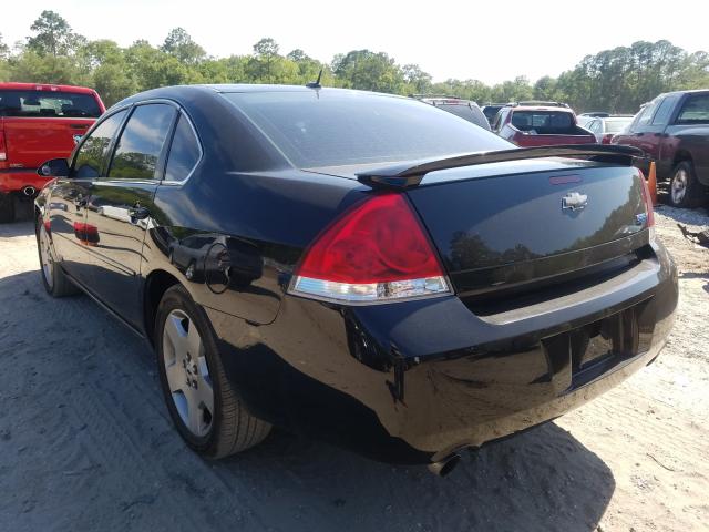 2G1WD58C769184970 - 2006 CHEVROLET IMPALA SUP 黑色 照片 3