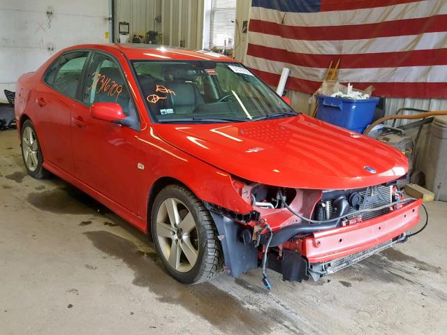 YS3FB49Y991007145 - 2009 SAAB 9-3 2.0T RED photo 1