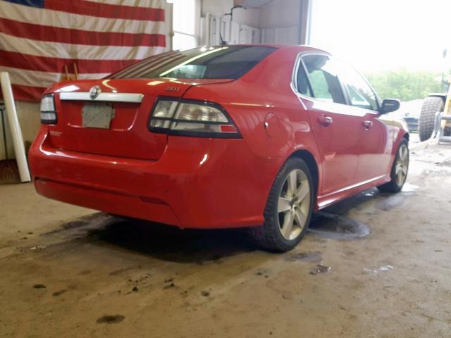 YS3FB49Y991007145 - 2009 SAAB 9-3 2.0T RED photo 4