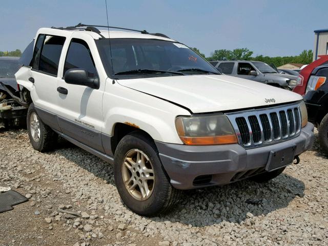 1J4GW48S11C691124 - 2001 JEEP GRAND CHER WHITE photo 1