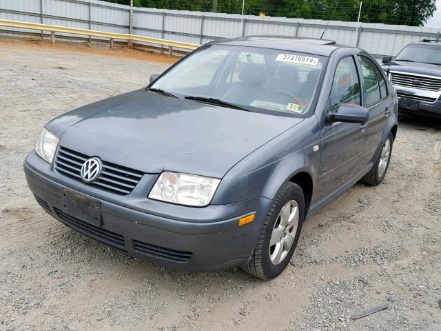 3VWSK69M63M182135 - 2003 VOLKSWAGEN JETTA GLS GRAY photo 2