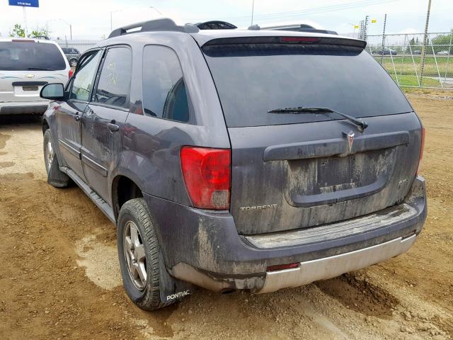 2CKDL73FX76081634 - 2007 PONTIAC TORRENT BLUE photo 2