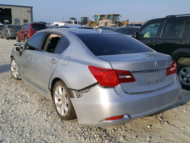 JH4KC1F34EC004791 - 2014 ACURA RLX SILVER photo 3