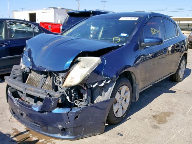 3N1AB61E68L632420 - 2008 NISSAN SENTRA 2.0 BLUE photo 2