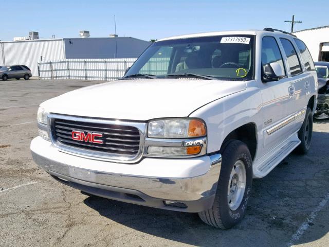 1GKEC13VX3J122779 - 2003 GMC YUKON WHITE photo 2