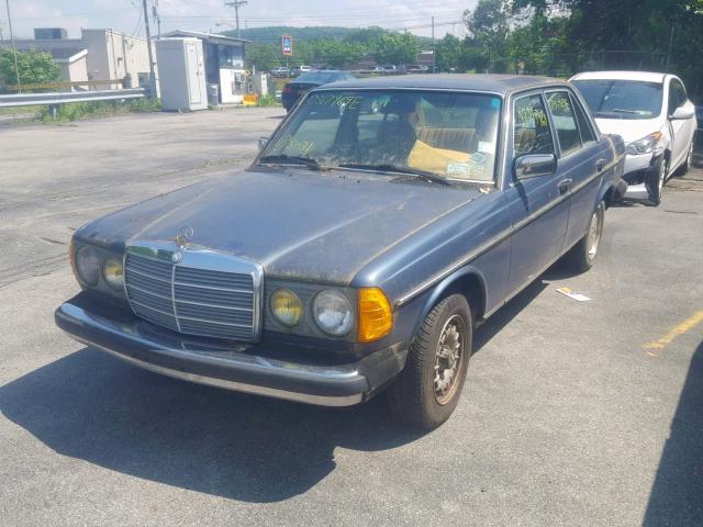 WDBAB33AXEA011172 - 1984 MERCEDES-BENZ 300 DT BLUE photo 2