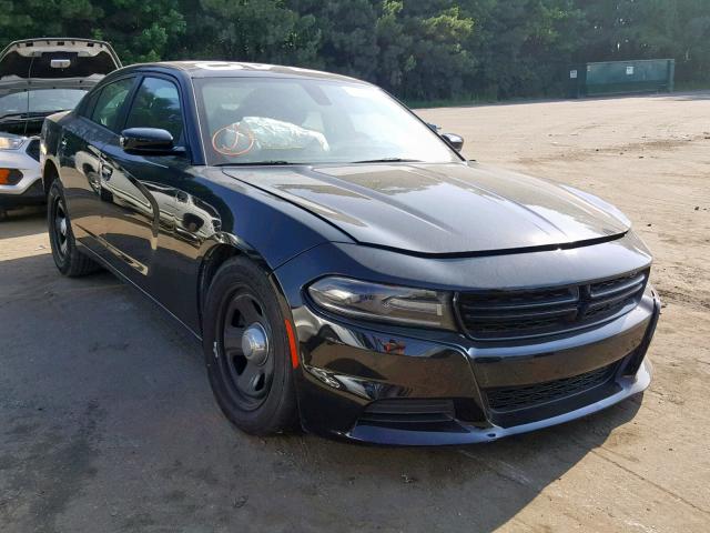 2C3CDXAT5HH630496 - 2017 DODGE CHARGER PO BLACK photo 1