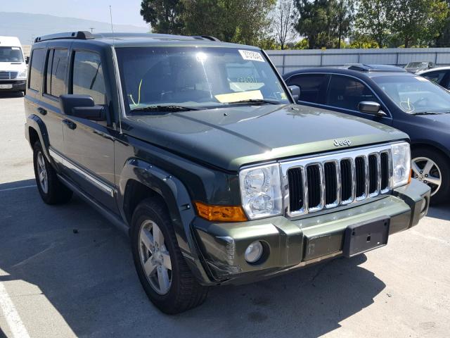 1J8HG58N18C226692 - 2008 JEEP COMMANDER GREEN photo 1