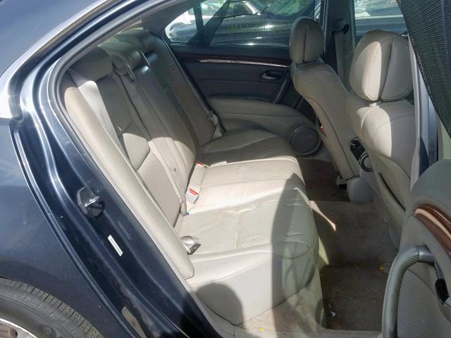 JH4KB16525C018225 - 2005 ACURA RL GRAY photo 6