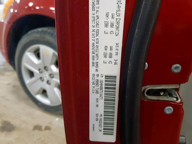 1B3HB48B67D164271 - 2007 DODGE CALIBER SX RED photo 10