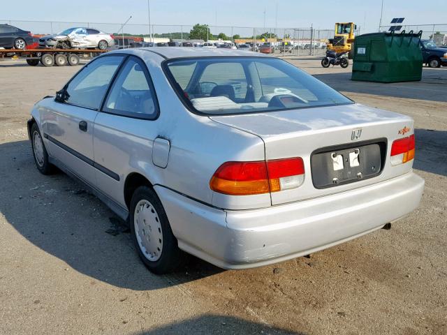 1HGEJ6223VL040777 - 1997 HONDA CIVIC DX WHITE photo 3