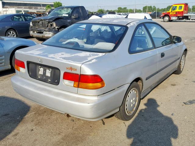 1HGEJ6223VL040777 - 1997 HONDA CIVIC DX WHITE photo 4