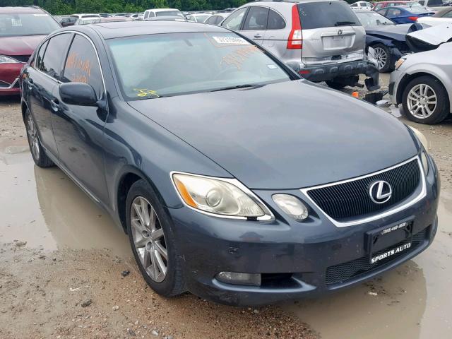 JTHBH96S965015802 - 2006 LEXUS GS 300 BLACK photo 1