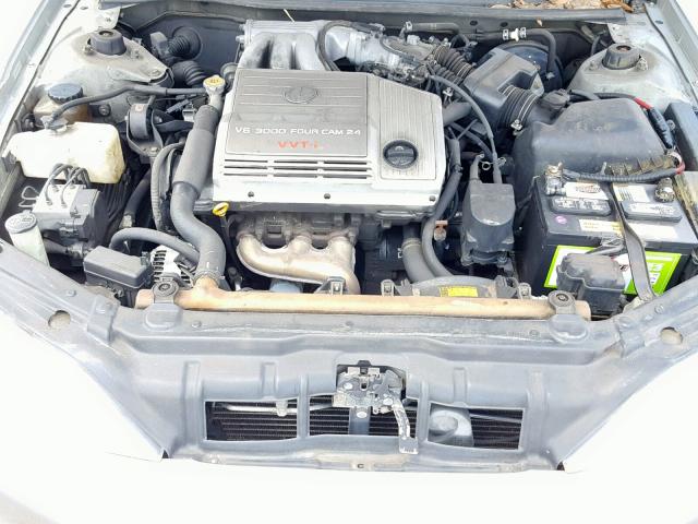 JT8BF28G6Y0242189 - 2000 LEXUS ES 300 GRAY photo 7