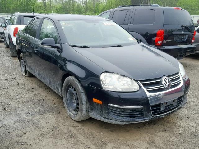 3VWJZ71K58M122488 - 2008 VOLKSWAGEN JETTA S BLACK photo 1