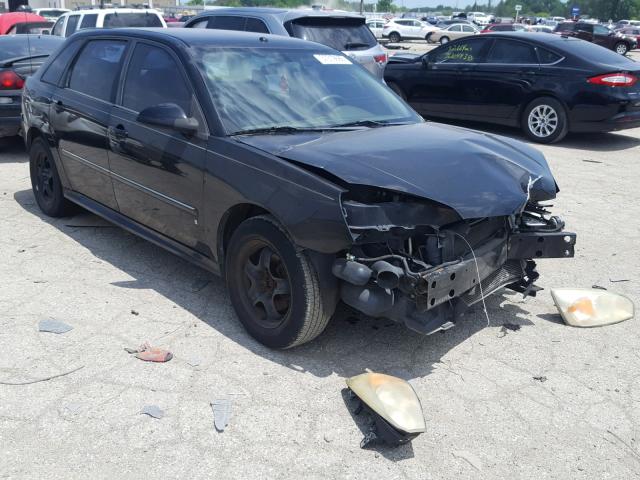 1G1ZT63846F234806 - 2006 CHEVROLET MALIBU MAX შავი ფოტო 1
