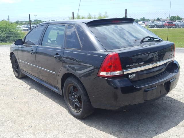 1G1ZT63846F234806 - 2006 CHEVROLET MALIBU MAX შავი ფოტო 3