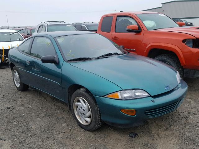 3G1JC1241WS867421 - 1998 CHEVROLET CAVALIER B GREEN photo 1