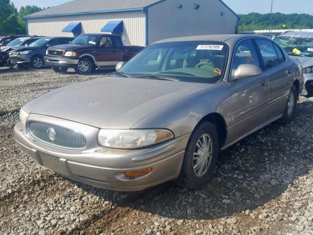 1G4HP54K324212177 - 2002 BUICK LESABRE CU BEIGE photo 2