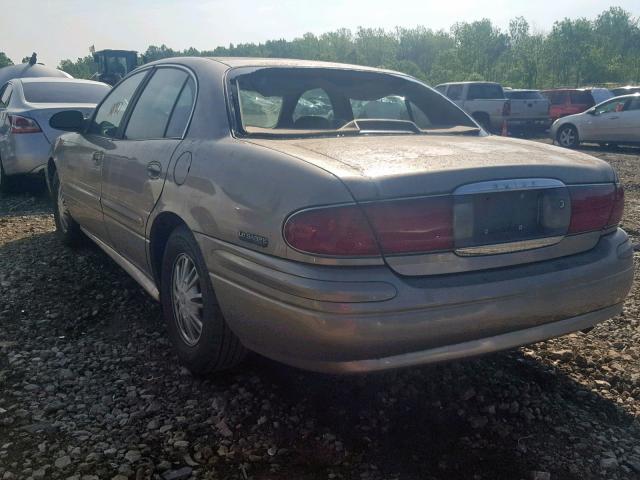 1G4HP54K324212177 - 2002 BUICK LESABRE CU BEIGE photo 3