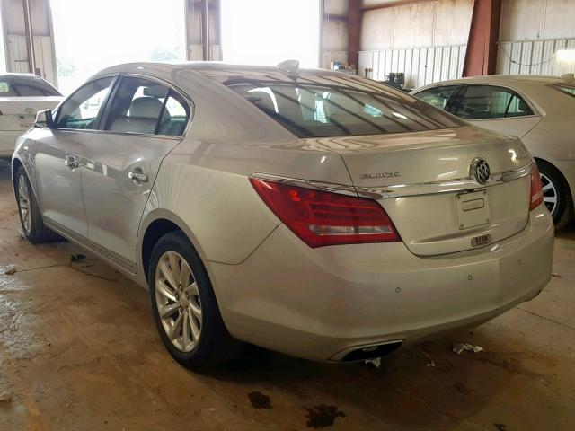 1G4GB5G33FF330271 - 2015 BUICK LACROSSE SILVER photo 3