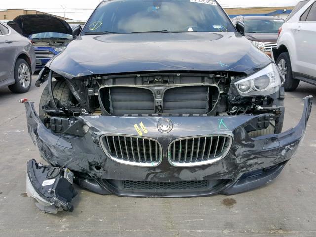 WBA5M2C52FD872062 - 2015 BMW 535 IGT BLACK photo 9