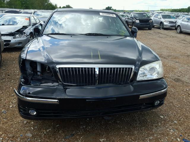 KMHFU45E94A372314 - 2004 HYUNDAI XG 350 BLACK photo 7