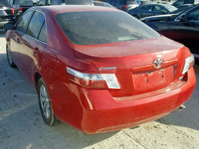 JTNBB46K273033069 - 2007 TOYOTA CAMRY NEW RED photo 3