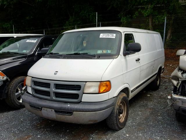 2B7HB11Y6XK568009 - 1999 DODGE RAM VAN B1 WHITE photo 2