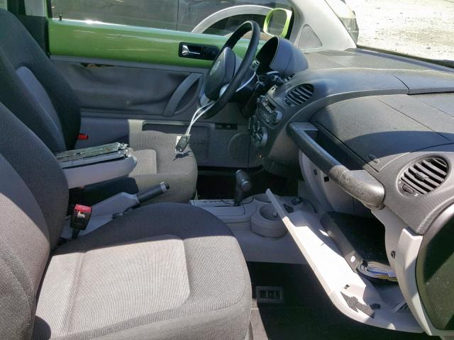 3VWCK21CX3M400545 - 2003 VOLKSWAGEN NEW BEETLE Yaşıl foto 5