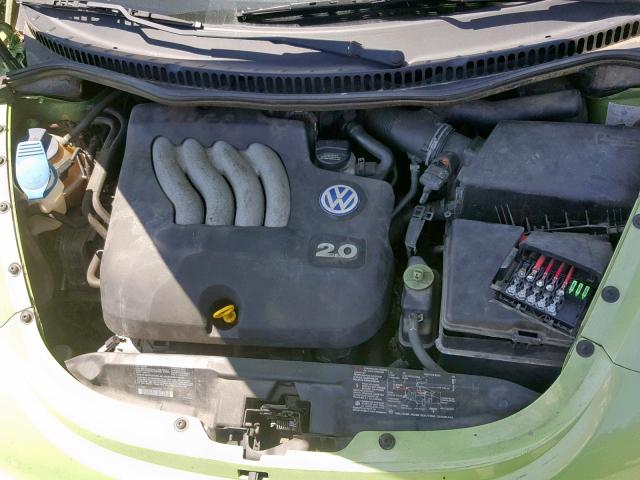 3VWCK21CX3M400545 - 2003 VOLKSWAGEN NEW BEETLE Yaşıl foto 7