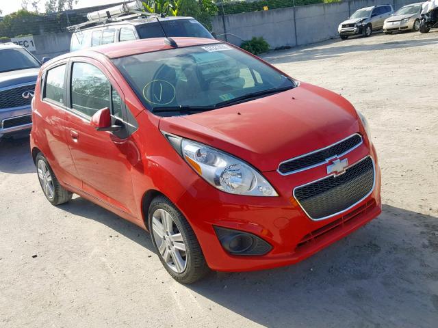 KL8CD6S95FC786202 - 2015 CHEVROLET SPARK 1LT RED photo 1