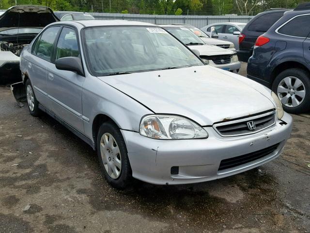 2HGEJ6619XH595282 - 1999 HONDA CIVIC BASE SILVER photo 1