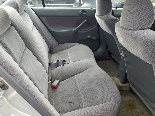 2HGEJ6619XH595282 - 1999 HONDA CIVIC BASE SILVER photo 6
