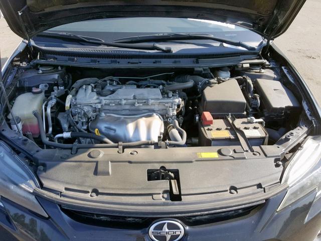 JTKJF5C79FJ001832 - 2015 TOYOTA SCION TC შავი ფოტო 7