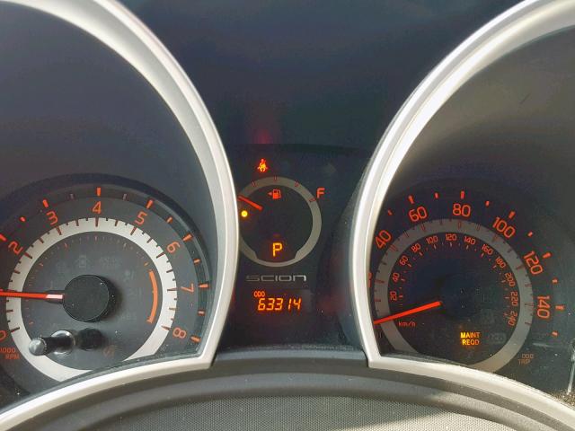 JTKJF5C79FJ001832 - 2015 TOYOTA SCION TC შავი ფოტო 8