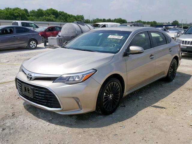 4T1BK1EB4GU200848 - 2016 TOYOTA AVALON XLE GOLD photo 2