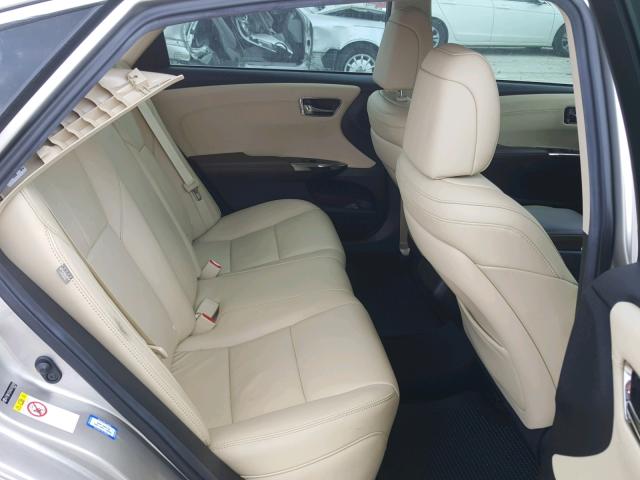 4T1BK1EB4GU200848 - 2016 TOYOTA AVALON XLE GOLD photo 6
