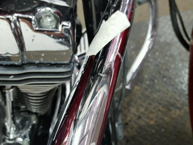 1HD1BWB1X4Y083028 - 2004 HARLEY-DAVIDSON FLSTCI RED photo 10