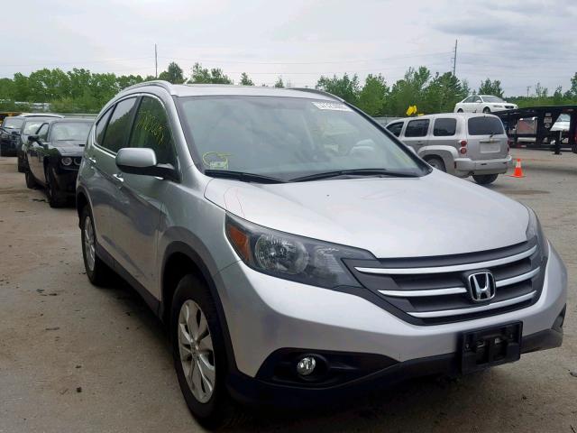 2HKRM4H70DH673559 - 2013 HONDA CR-V EXL GRAY photo 1