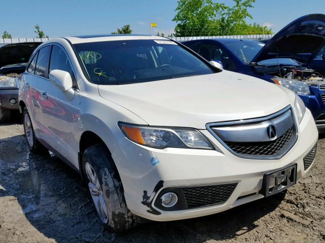 5J8TB4H59EL803881 - 2014 ACURA RDX TECHNO WHITE photo 1