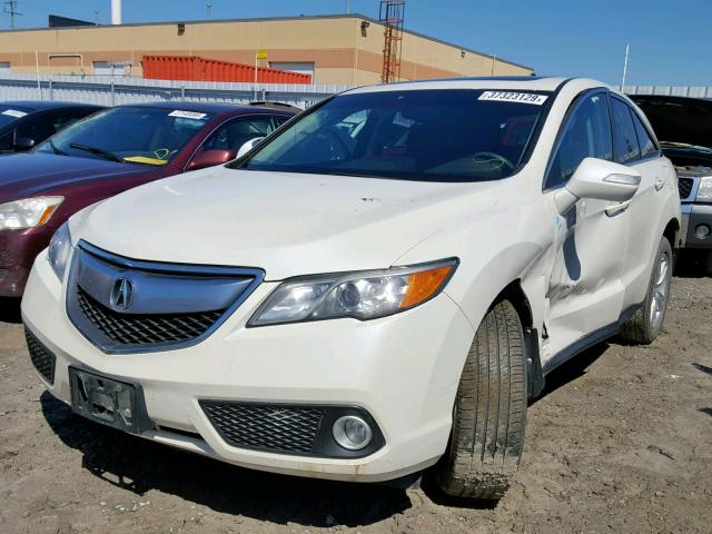 5J8TB4H59EL803881 - 2014 ACURA RDX TECHNO WHITE photo 2